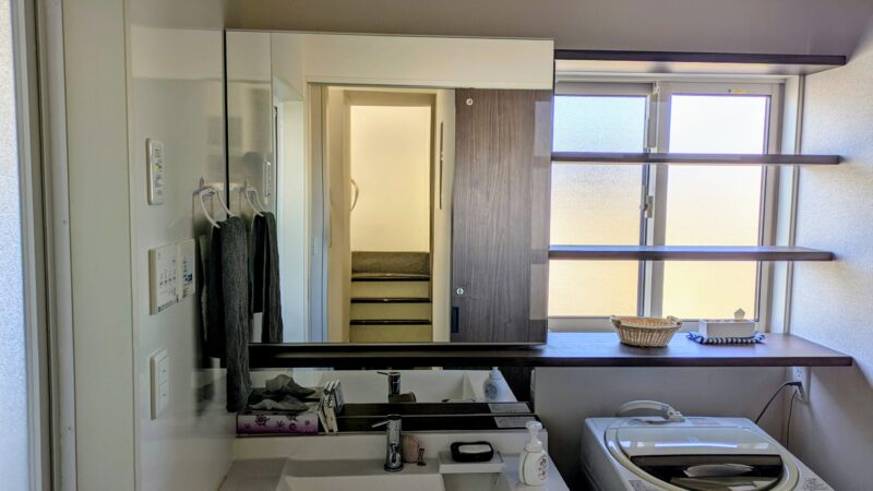 スマートスタイルHのミサワオリジナル洗面化粧台 正面デザイン